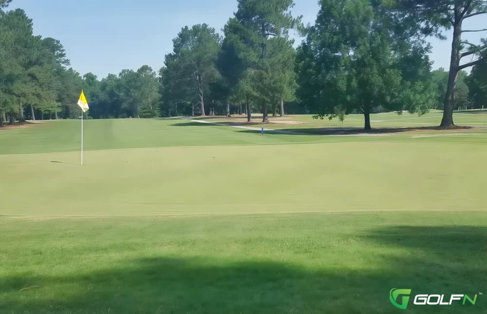 Falling Creek Country Club in Kinston, North Carolina — semi-private, 18-hole golf course, designed by Gene Hamm (1967)