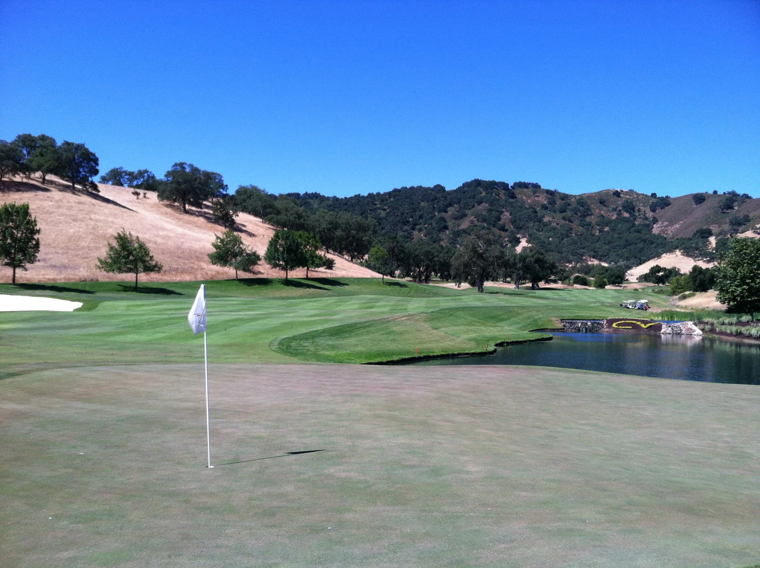 Cordevalle Golf Club in San Martin, California — private, 18-hole golf course, designed by Robert Trent Jones, Jr. (1999)