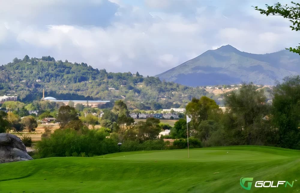 Mcinnis Park Golf Center in San Rafael, California — public, 9-hole golf course, designed by Fred Bliss (1993)