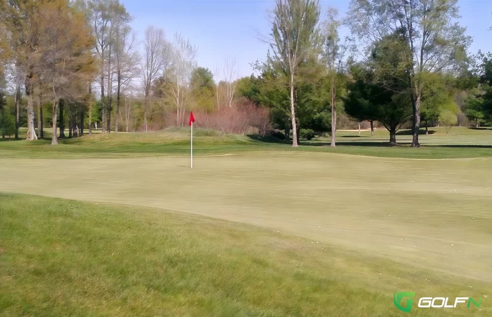 Eagle Island Golf Club in Muskegon, Michigan — public, 9-hole golf course, designed by Bruce Anderson