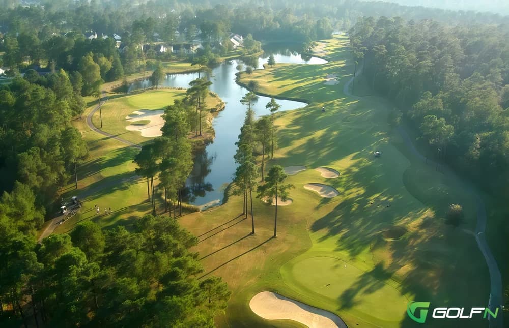 Indigo Creek Golf Club in Murells Inlet, South Carolina — semi-private, 18-hole golf course, designed by Willard Byrd