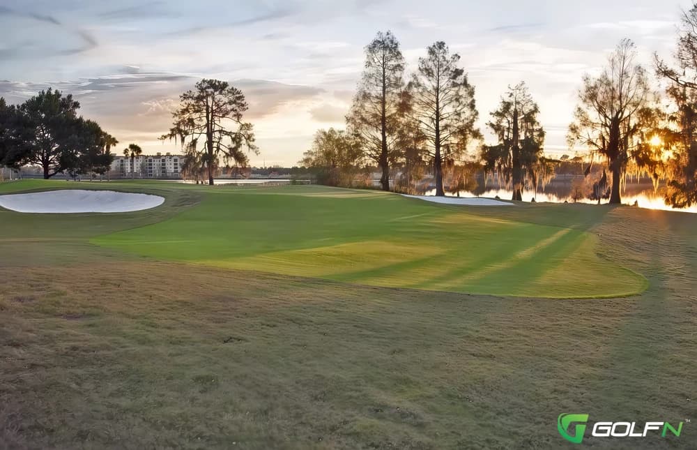 Cranes Bend At Orange Lake in Kissimmee, Florida — public, 9-hole golf course, designed by Joe Lee (1982)
