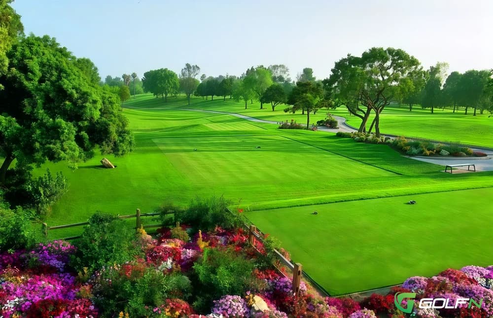Valley - Los Coyotes Country Club in Buena Park, California — private, 27-hole golf course, designed by William F. Bell (1957)
