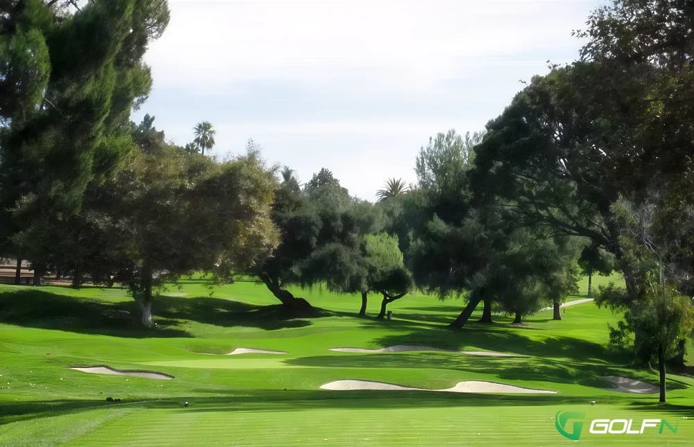 Red Hill Country Club in Rancho Cucamonga, California — private, 18-hole golf course, designed by George C. Thomas, Jr. (1921)