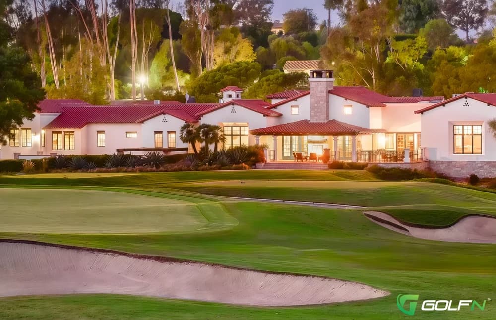 Rancho Santa Fe Golf Club in Rancho Santa Fe, California — private, 18-hole golf course, designed by Max Behr