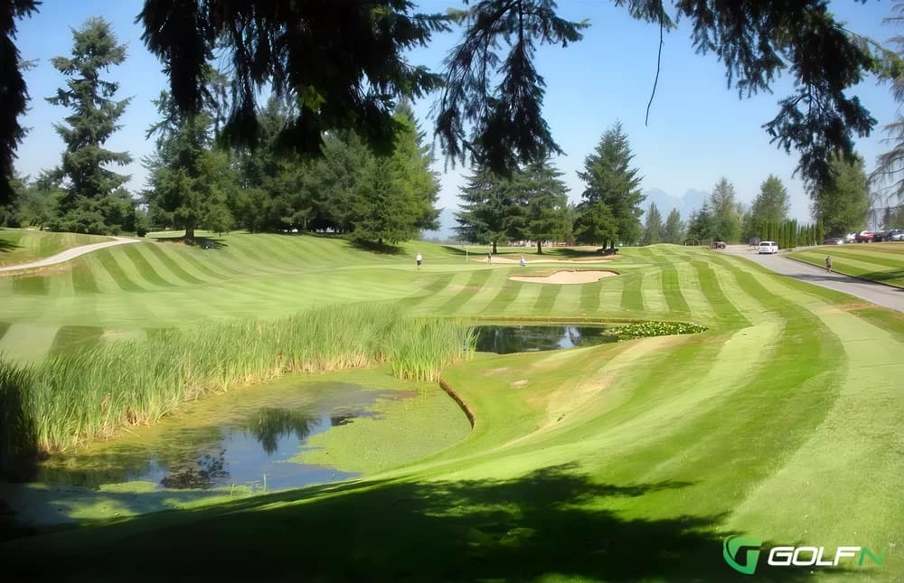 Belmont Golf Course in Langley, British Columbia — public, 18-hole golf course, designed by Les Furber Design (1992)