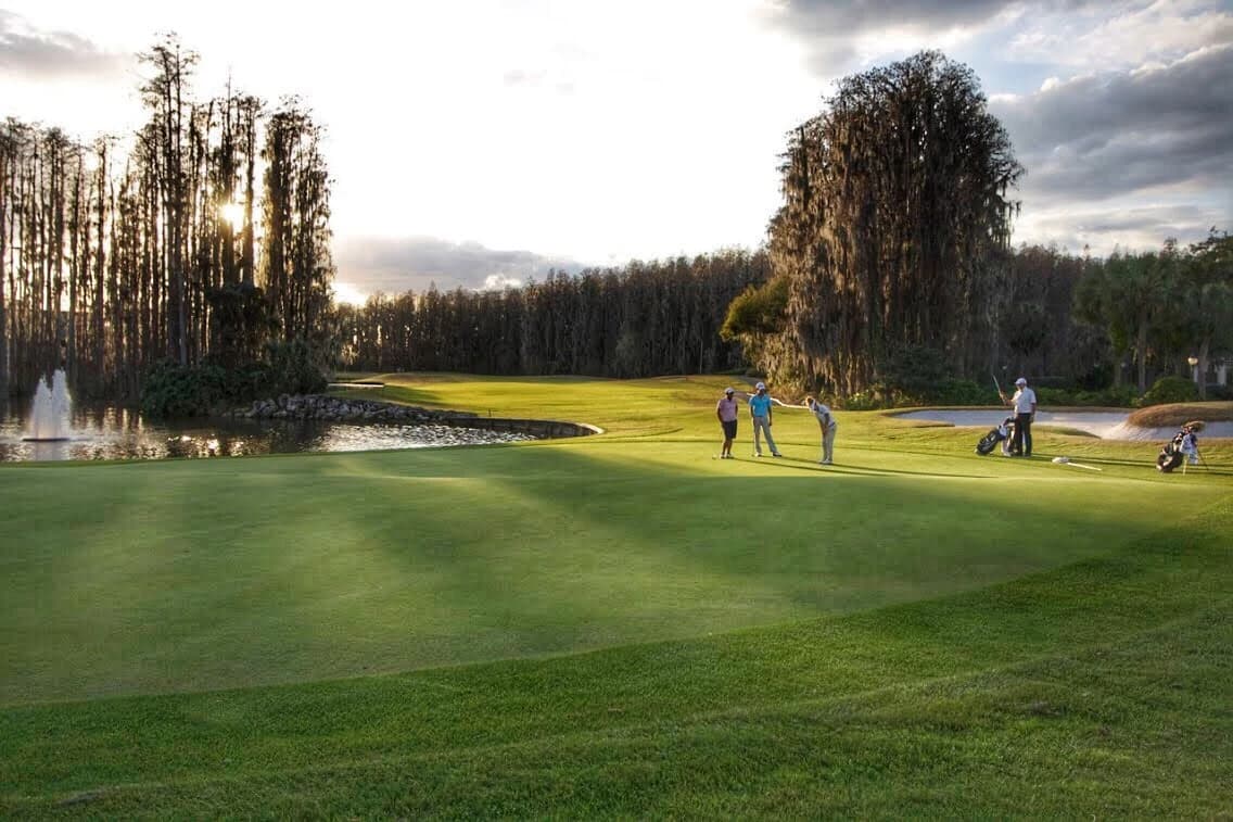 Oak/Cypress- Saddlebrook Golf & Tennis Resort in Wesley Chapel , Florida — resort, 18-hole golf course, designed by Dean Refram
