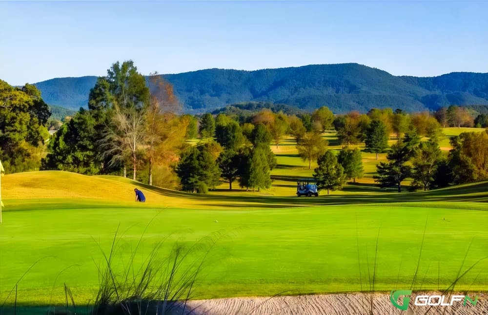 Orange - Lambert Acres Golf Club in Maryville, Tennessee — public, 27-hole golf course, designed by Ray Franklin (1965)