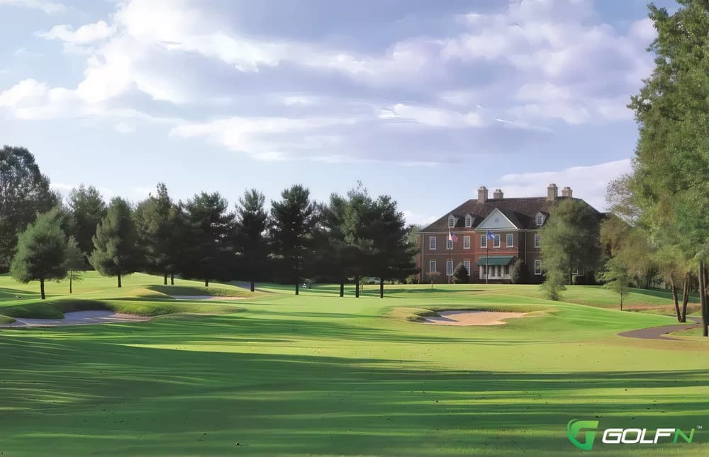 The Crossings Golf Club in Glen Allen, Virginia — public, 18-hole golf course, designed by Joe Lee (1979)