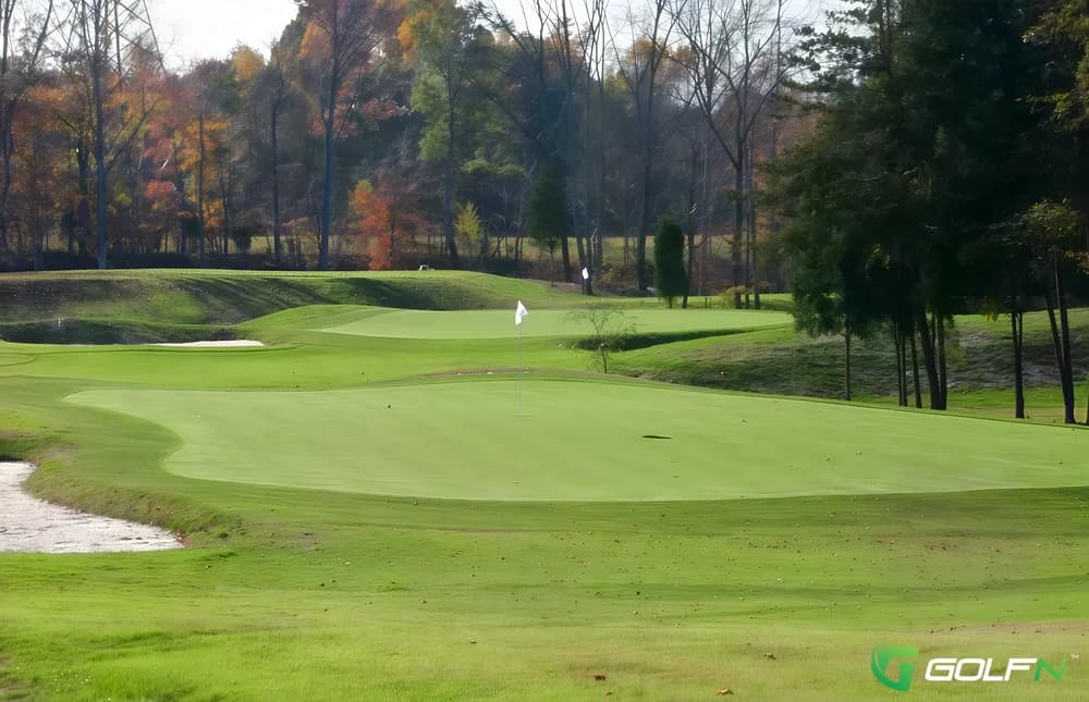 Par 3 - Ironplay Links in Summerfield, North Carolina — public, 18-hole golf course, designed by Kris Spence (2004)