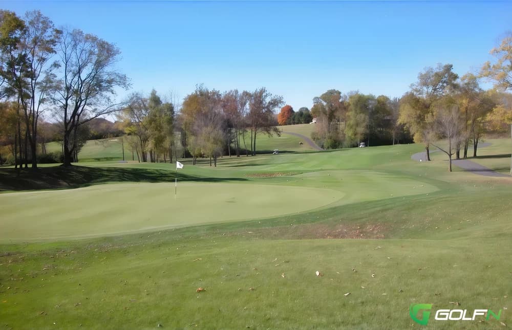 Pipestone Golf Club in Miamisburg, Ohio — public, 18-hole golf course, designed by Arthur Hills (1992)