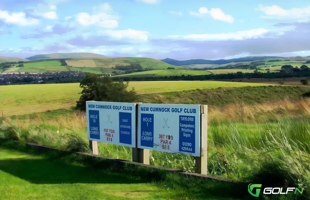 New Cumnock Golf Club in New Cumnock, Scotland — 9-hole golf course, designed by Willie Fernie (1901)