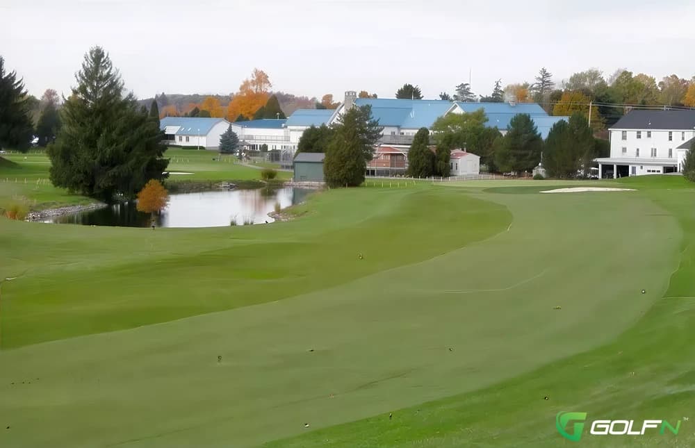 East - Drumlins Golf Club in Syracuse, New York — private, 36-hole golf course, designed by Leonard Macomber