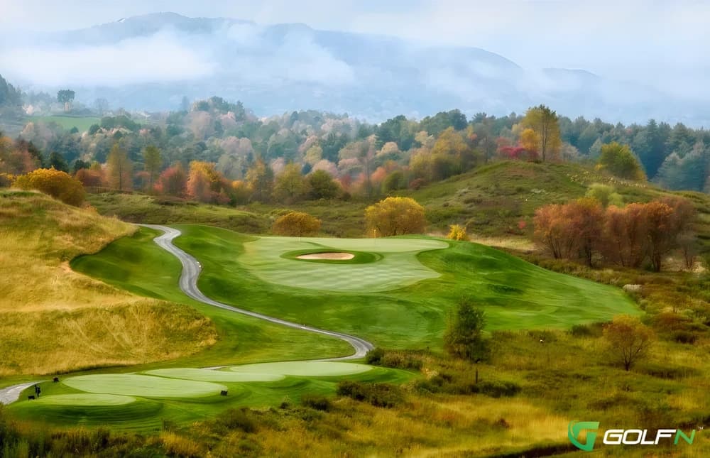 Country Club Of Vermont in Waterbury Center, Vermont — private, 18-hole golf course, designed by Graham Cooke (1998)