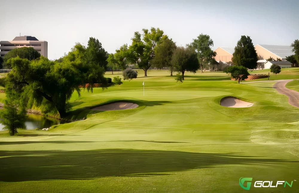 Greens Country Club in Oklahoma City, Oklahoma — private, 18-hole golf course, designed by Donald Sechrest (1972)
