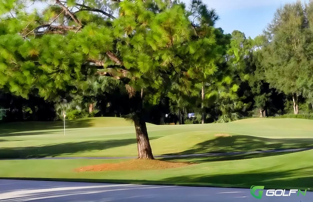 Hunters Ridge Country Club in Bonita Springs, Florida — private, 18-hole golf course, designed by Gordon G. Lewis (1987)