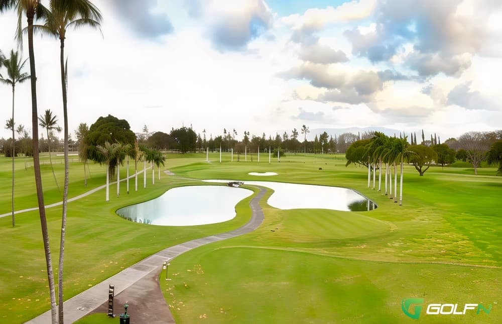 Navy Marine Golf Course in Honolulu, Hawaii — military, 18-hole golf course, designed by William P. Bell (1948)