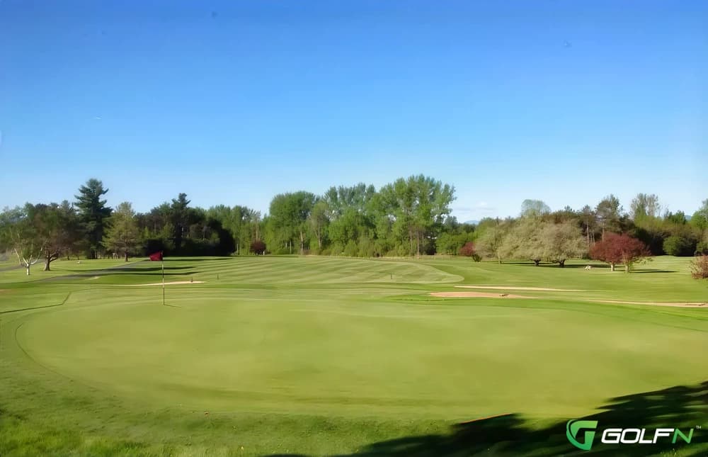 Bluff Point Golf Resort in Plattsburgh, New York — semi-private, 18-hole golf course, designed by A. W. Tillinghast (1916)