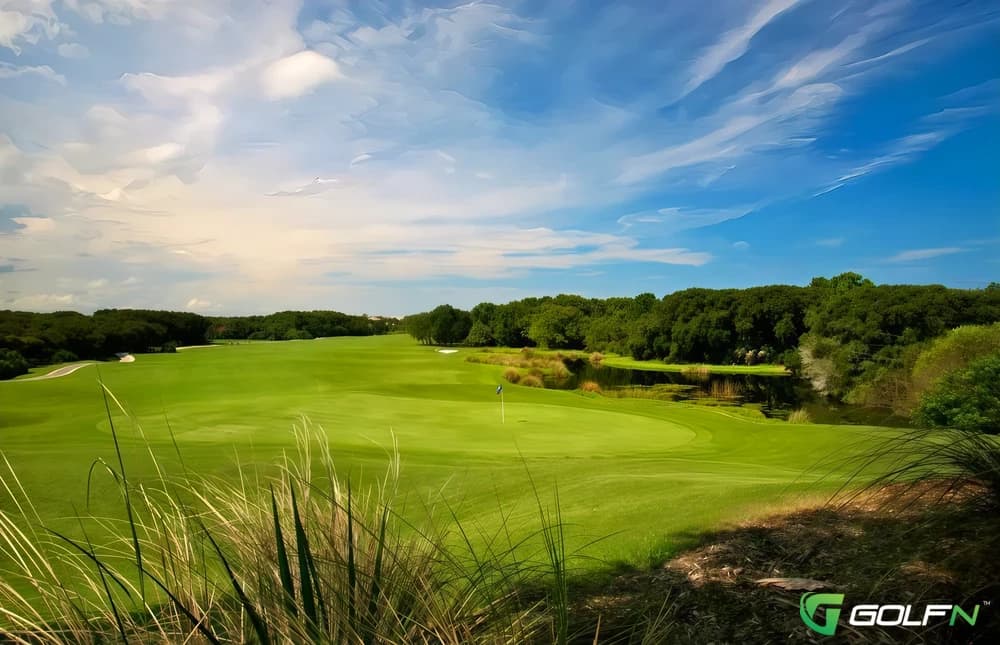 Creek - Hammock Dunes Club in Palm Coast, Florida — private, 18-hole golf course, designed by Tom Fazio (1989)