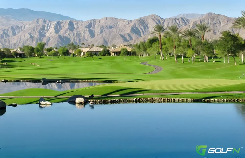 Heritage Palms Golf Club in Indio, California — semi-private, 18-hole golf course, designed by Arthur Hills (1996)