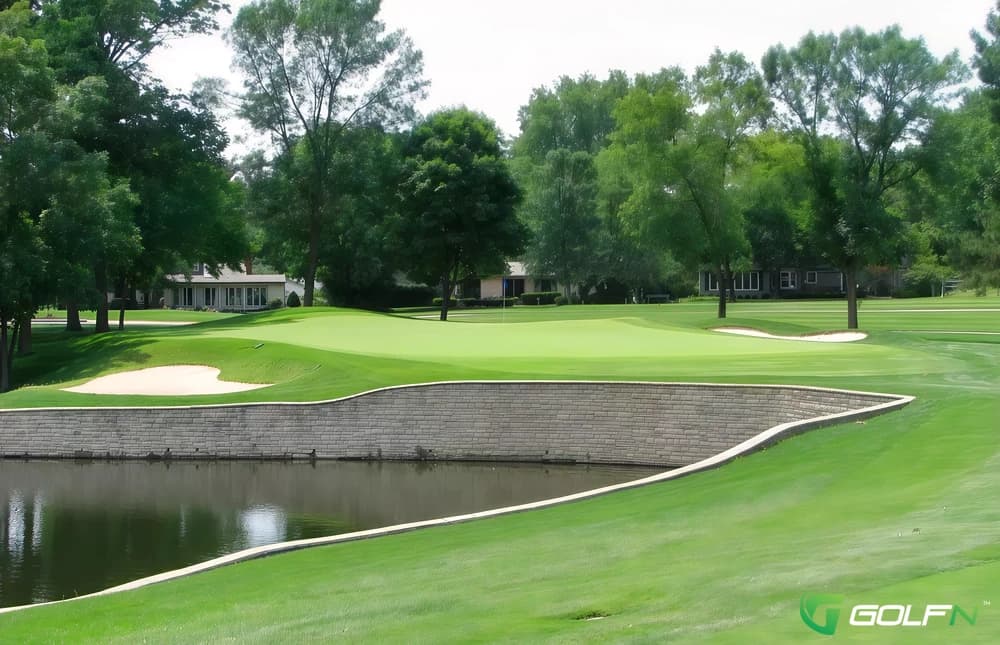 Worthington Hills Country Club in Worthington, Ohio — private, 18-hole golf course, designed by Charlie Lorms