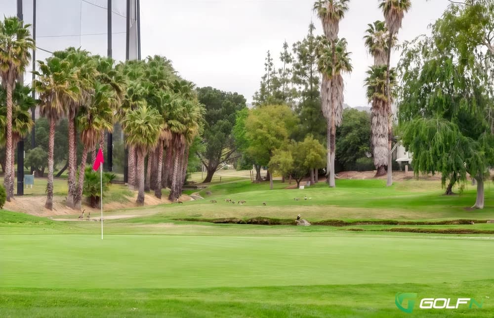 Lindero Country Club in Agoura Hills, California — semi-private, 18-hole golf course, designed by Ted Robinson, Sr. (1967)