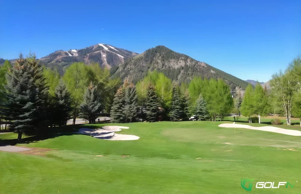 Bigwood Golf Course in Ketchum, Idaho — public, 9-hole golf course, designed by Robert Muir Graves (1971)