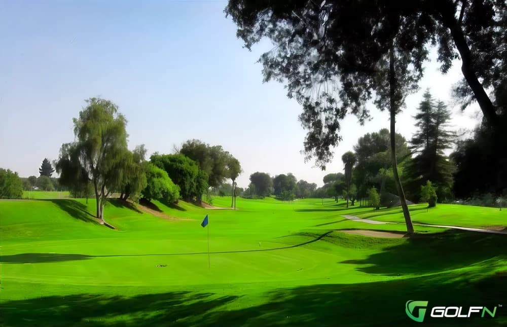 River View Golf Course in Santa Ana, California — public, 18-hole golf course, designed by David Pfaff