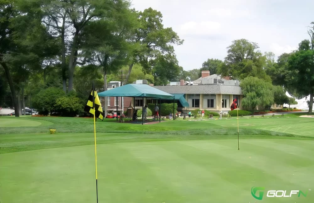 Woodside Club in Syosset, New York — private, 18-hole golf course, designed by William F. Mitchell (1962)