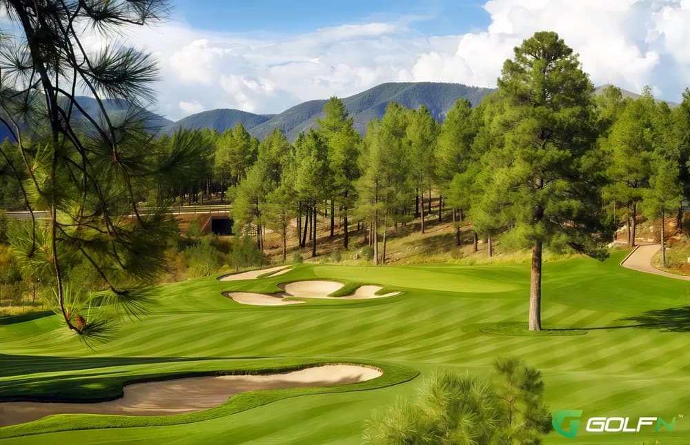 Pine Canyon Golf Course in Flagstaff, Arizona — private, 18-hole golf course, designed by Jay Morrish (2004)
