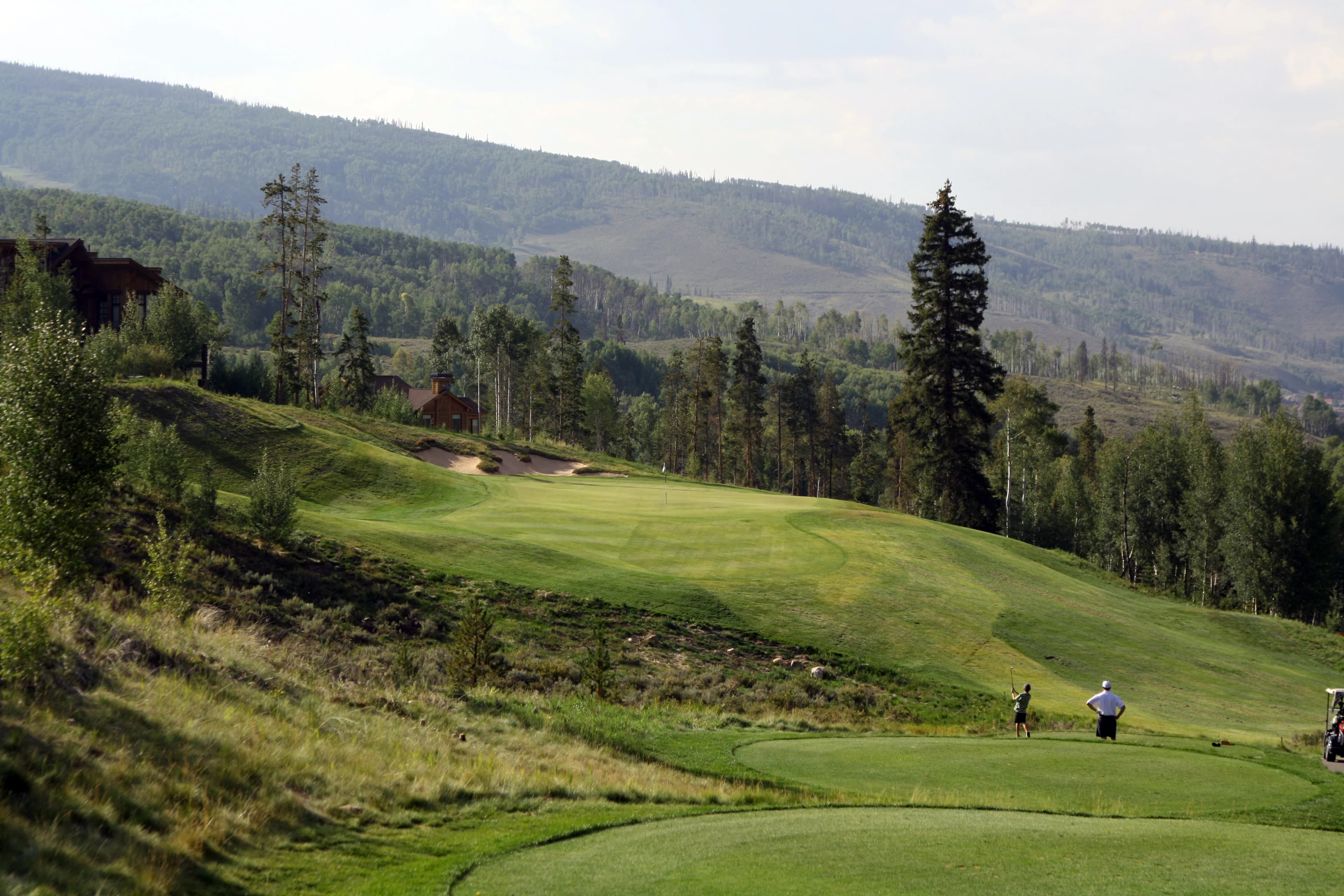 Raven Golf Club At Three Peaks in Silverthorne, Colorado — semi-private, 18-hole golf course, designed by Dr. Michael Hurdzan (2000)