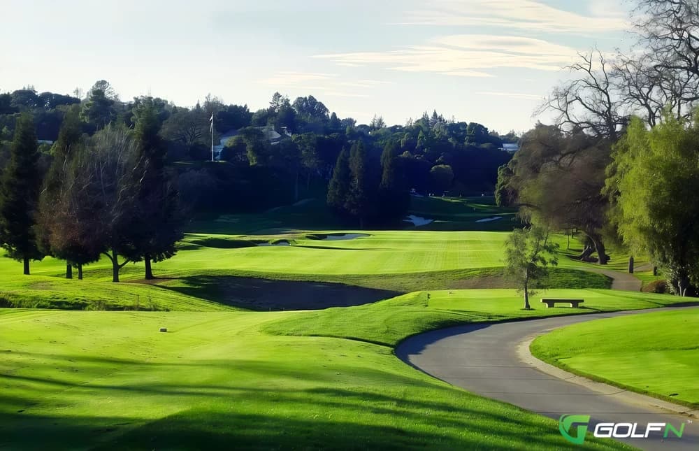Menlo Country Club in Woodside, California — private, 18-hole golf course, designed by Tom Nicoll (1912)
