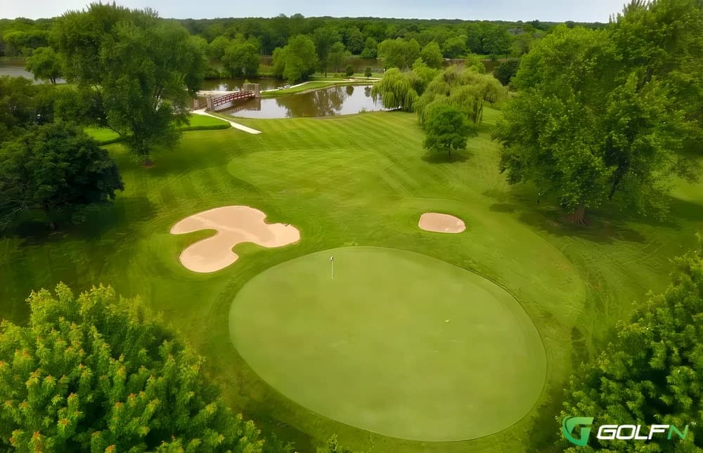 Pottawatomie Golf Club in Saint Charles, Illinois — public, 9-hole golf course, designed by Robert Trent Jones, Sr. (1939)