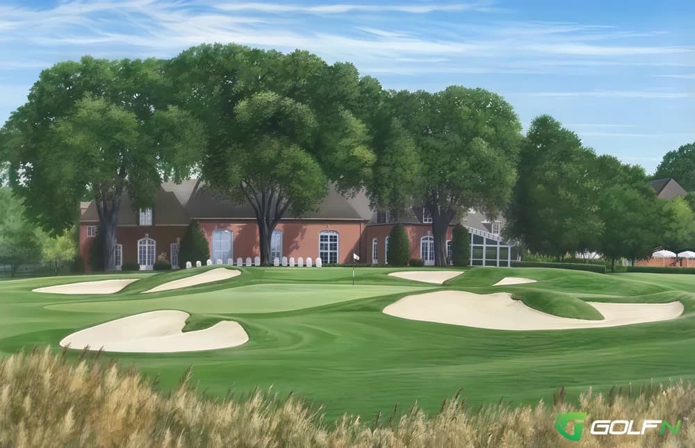 Onwentsia Club in Lake Forest, Illinois — private, 18-hole golf course, designed by James Foulis