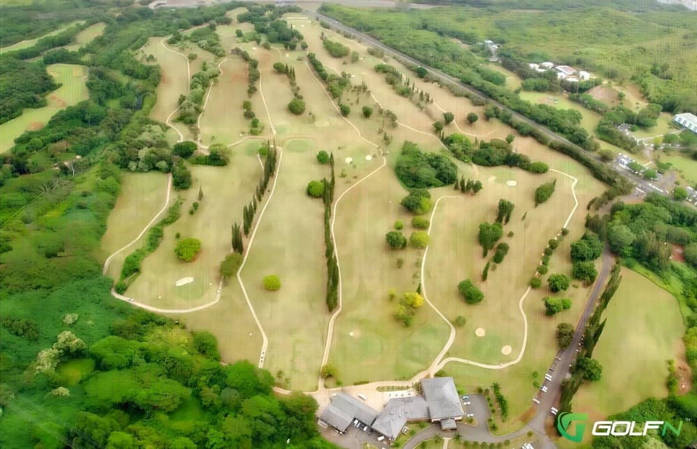 Pali Municipal Golf Course in Kaneohe, Hawaii — public, 18-hole golf course, designed by Willard Wilkinson