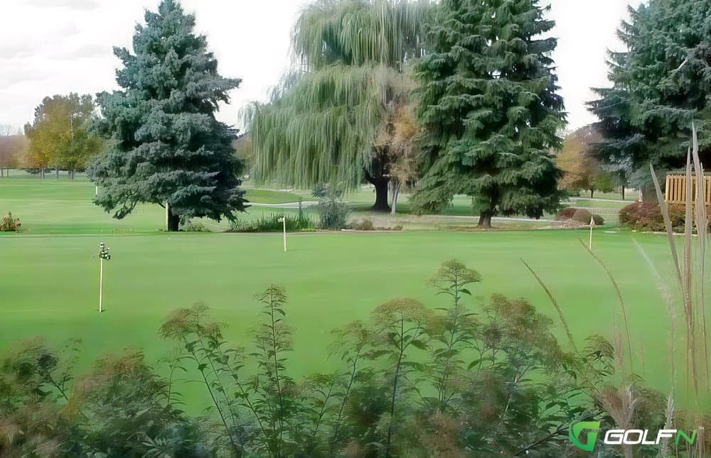 Deer Run Golf Club in Lowell, Michigan — public, 18-hole golf course, designed by Dave Potter