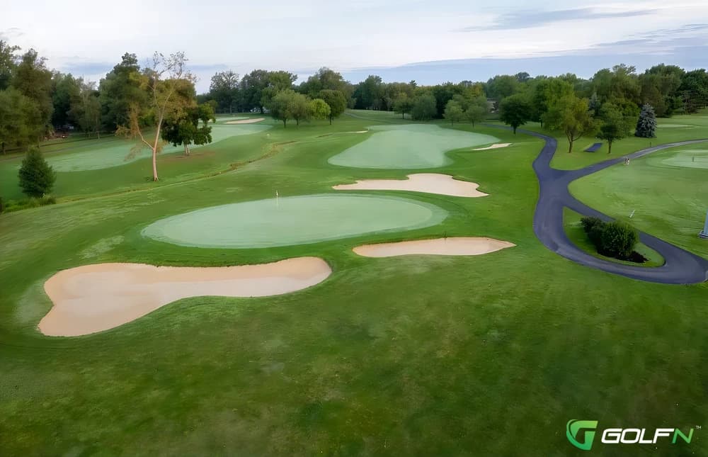 Bruin - Golf Center At Kings Island in Mason, Ohio — semi-private, 27-hole golf course, designed by Jack Nicklaus (1972)