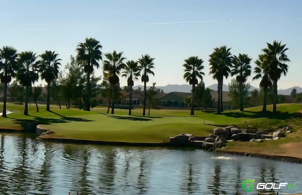 Palms - Menifee Lakes Country Club in Menifee, California — semi-private, 36-hole golf course, designed by Ted Robinson, Sr. (1994)