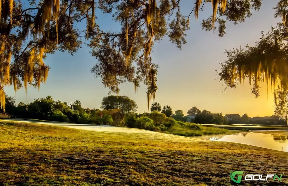 Kissimmee Bay Country Club in Kissimmee, Florida — semi-private, 18-hole golf course, designed by Lloyd Clifton (1990)