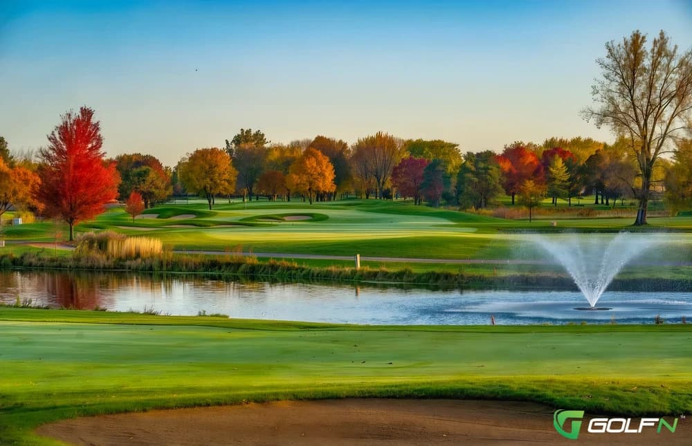 Randall Oaks Golf Club in West Dundee, Illinois — public, 18-hole golf course, designed by William J. Spear