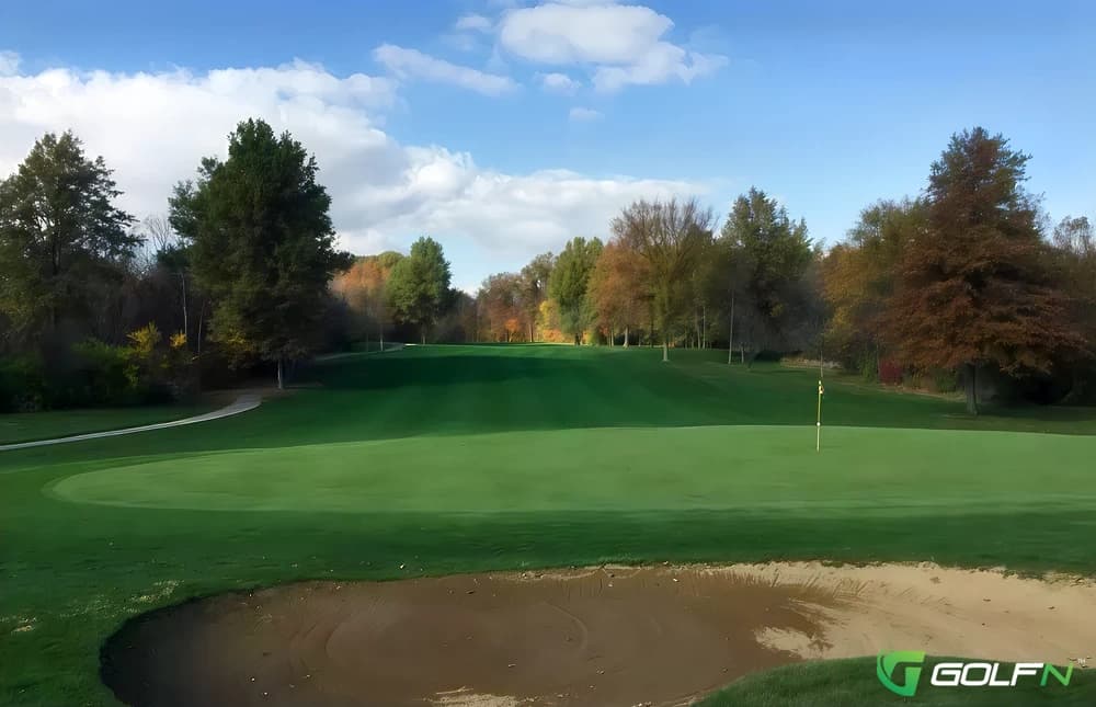 Rolling Meadows Golf Course in Marysville, Ohio — public, 18-hole golf course, designed by David Savic