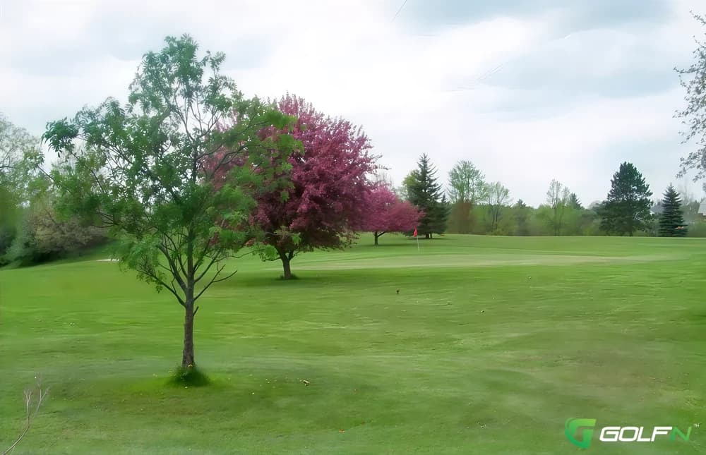 Devils Knob Golf Course in Harrison, Michigan — public, 9-hole golf course, designed by Duane Baumer (1965)