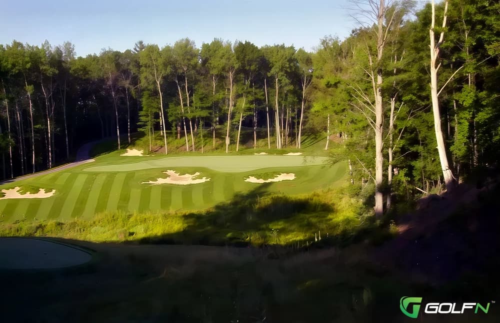 Hemlock Golf Club in Ludington, Michigan — public, 18-hole golf course, designed by Ray Hearn (2001)