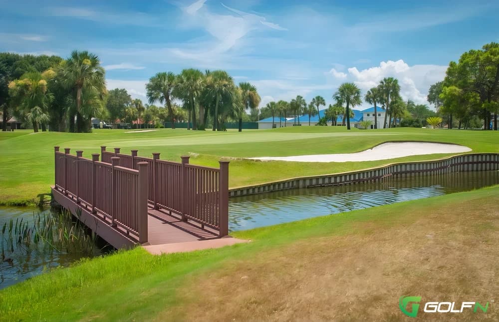 Indian River Colony Club in Melbourne, Florida — private, 18-hole golf course, designed by Gordon G. Lewis (1986)