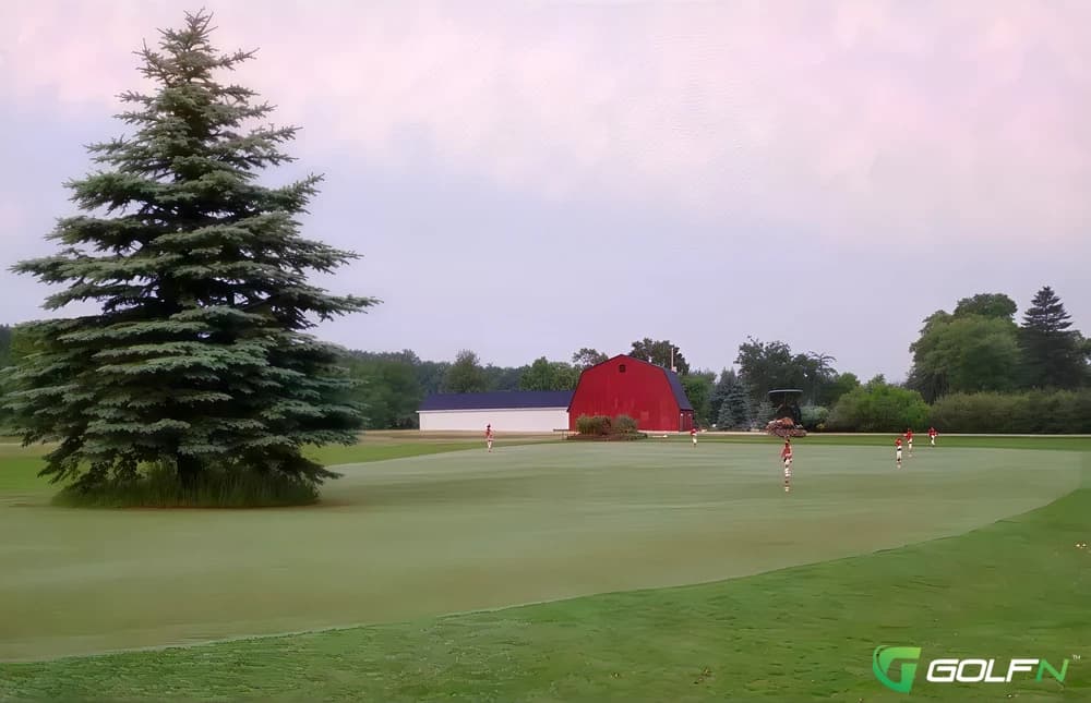 White - Hickory Ridge Golf Course in Galesburg, Michigan — public, 27-hole golf course, designed by Kenneth & David Dart