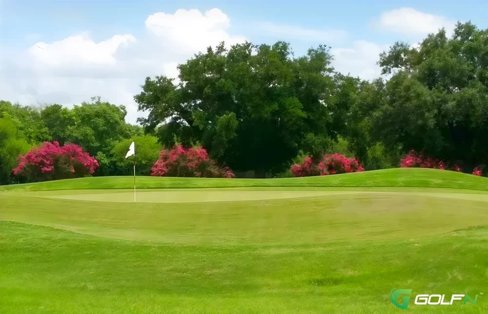 Randolph Oaks Golf Course in Randolph AFB, Texas — military, 18-hole golf course, designed by Joe Finger