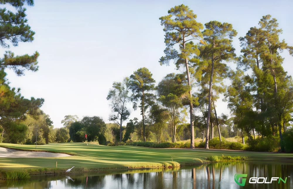 Lake - Clubs Of Kingwood in Kingwood, Texas — private, 18-hole golf course, designed by Bruce Littell