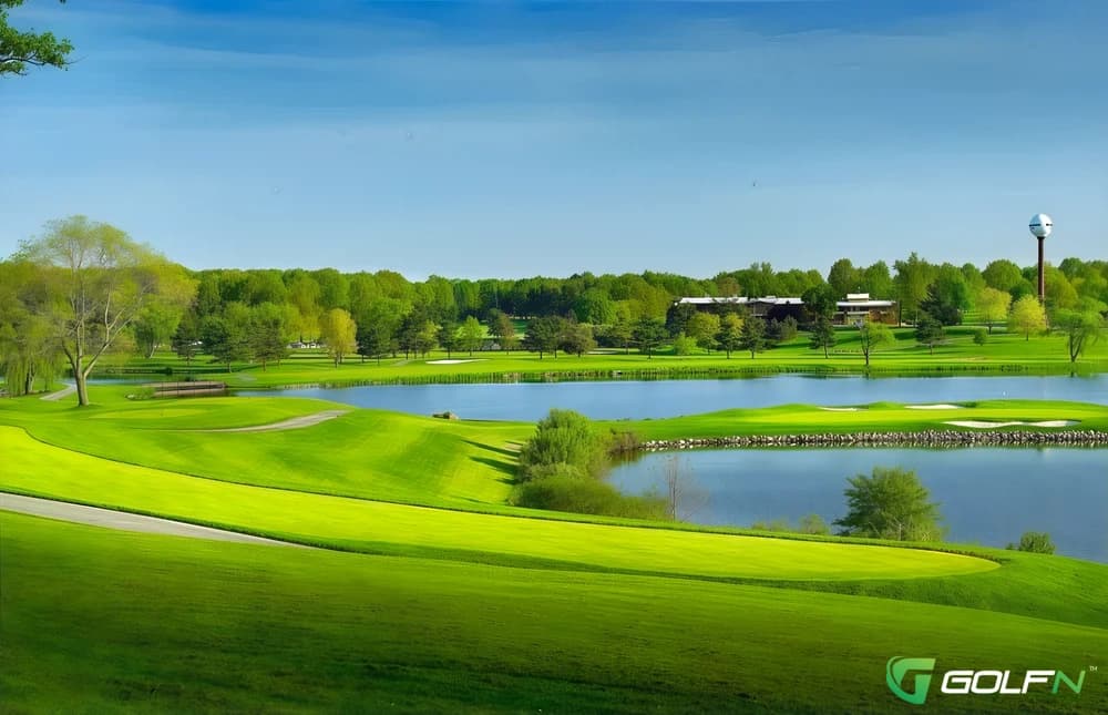 West - Firestone Country Club in Akron, Ohio — private, 18-hole golf course, designed by Robert Trent Jones, Sr. (1969)
