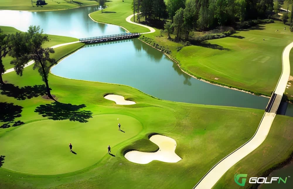 Front/Back - Woodforest Golf Club At Fish Creek in Montgomery, Texas — semi-private, 18-hole golf course, designed by Steve Elkington (2001)