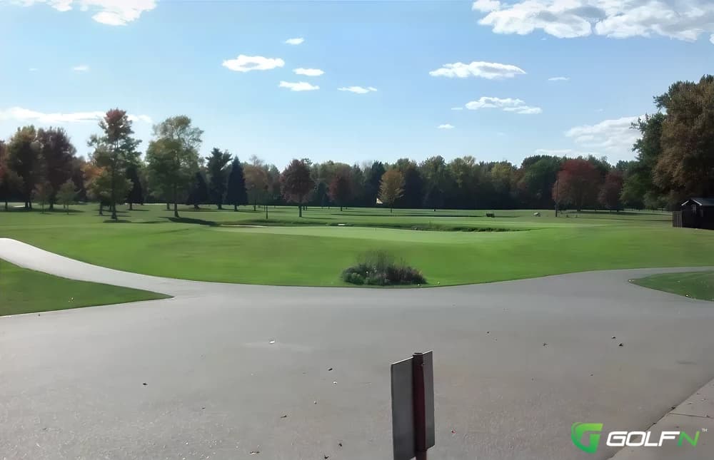 Green Hills Golf Course in Pinconning, Michigan — public, 18-hole golf course, designed by Bill Newcomb (1970)